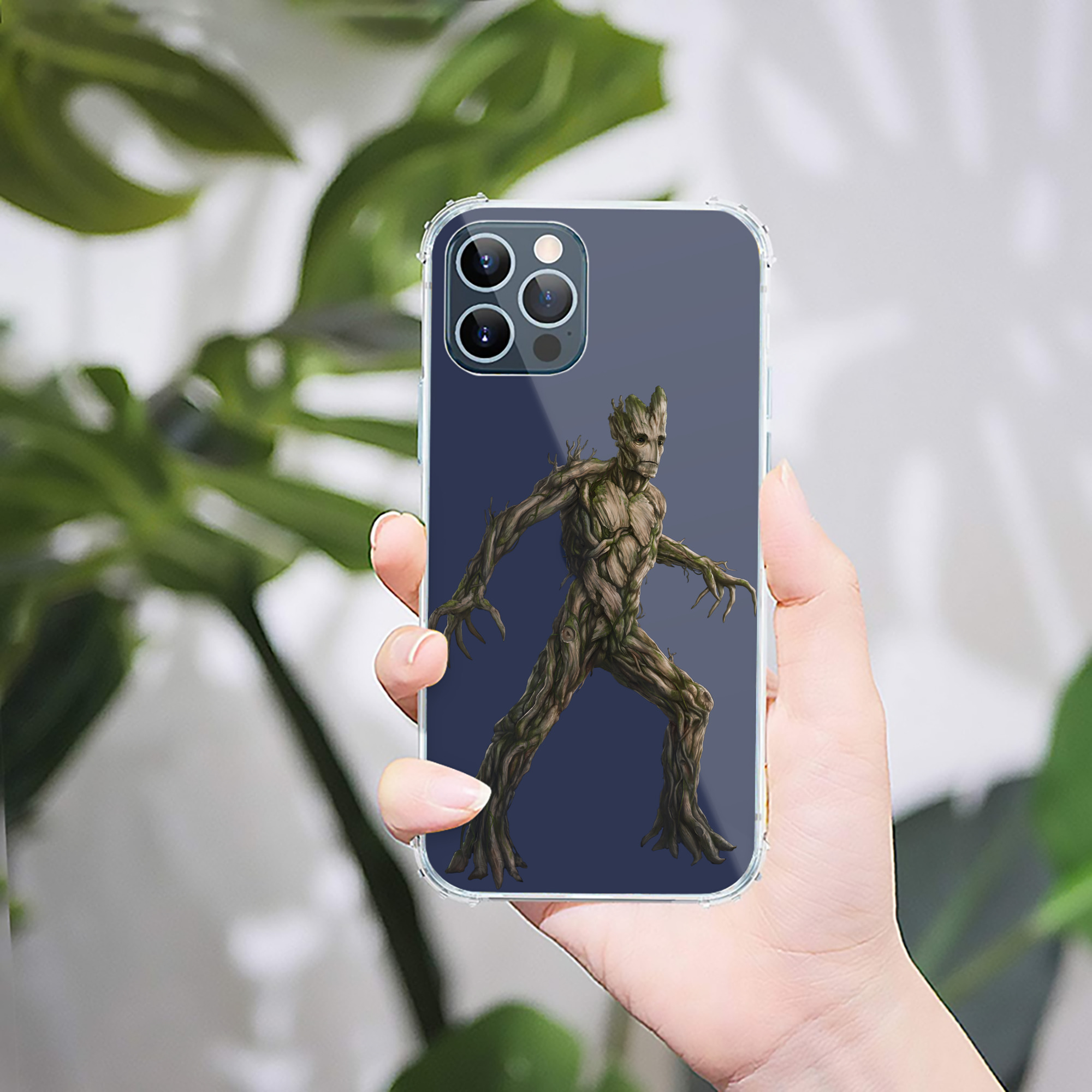 （画像用） アベンジャーズ The Avengers 【iPhone 12シリーズ対応】透明スマホケース（クリアソフトケース）